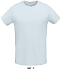 Camiseta Hombre Martin Serigrafia Digital Sols - Color Azul Crema